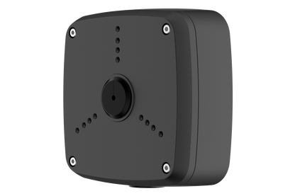 Outdoor Square Junction Box for 3 Screw Base Cameras (Metal)