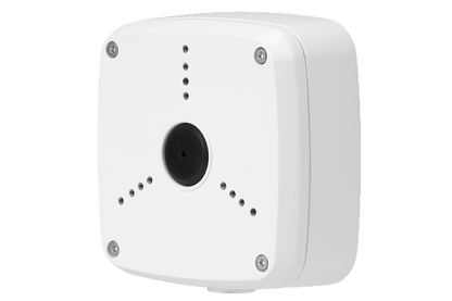 Outdoor Square Junction Box for 3 Screw Base Cameras - Open Box