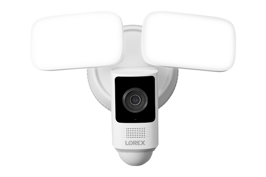 Lorex 2K Wi-Fi Floodlight Security Camera (32GB) - Open Box