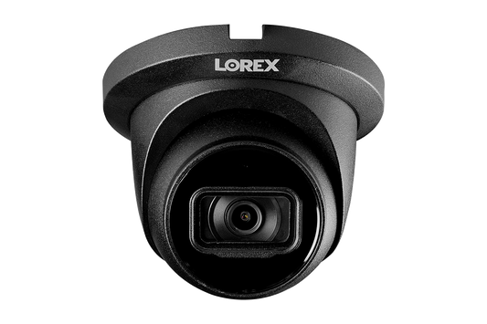 Lorex 4K IP Wired Dome Security Camera with Listen-in Audio and Real-Time 30FPS Recording