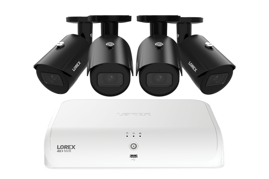 Lorex Fusion Series 4K 16 Channel (8 Wired + 8 Fusion Wi-Fi) 2TB Wired System with A4 Wired 2K IP Bullet Cameras