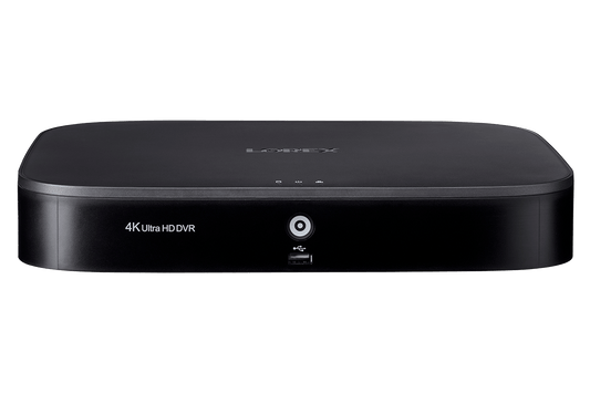 4K 8-Channel Wired DVR with Advanced Motion Detection Technology and Smart Home Voice Control