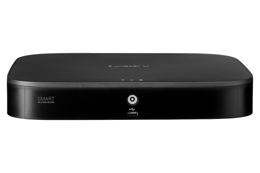 4K Ultra HD 8 Channel Digital Video Recorder with Smart Motion Detection and Smart Home Voice Control