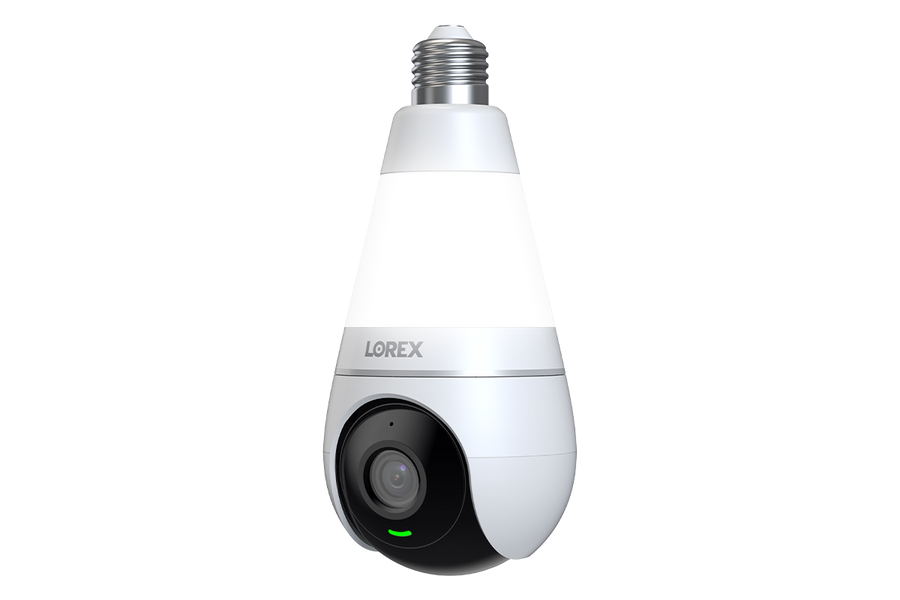 Lorex 2K Wi-Fi Smart Lightbulb Camera - Open Box